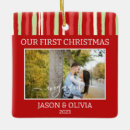 Search for first year engaged ornaments 2 photo