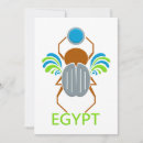 Search for egypt invitations Scarab