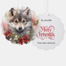 Search for wolf ornaments Cute