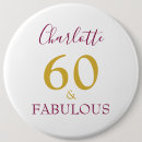 Recherche de anniversaire 60 badges 60 et fabuleux