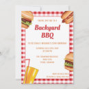 Recherche de hamburgers de gril invitations Barbecue