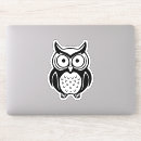 Search for black owl stickers Animals