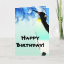Search for ice skating birthday cards Penguin