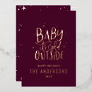 Search for baby its cold outside christmas cards Script