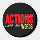 Search for actions magnets Typography