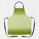 Search for light green aprons Ombre