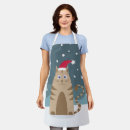 Search for christmas cat aprons Cartoon