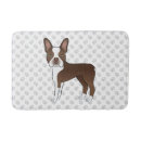 Search for boston terrier bath mats Animal