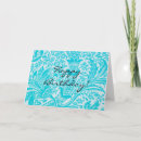 Search for original pattern design cards invites Blue