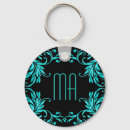 Search for aqua glitter keychains Initial