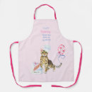 Search for birthday cake aprons Cat