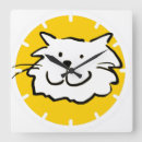 Recherche de dessin de chat horloges Chats