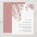 Search for watercolor cherry blossom wedding invitations Botanical