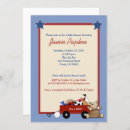 Recherche de wagon baby shower invitations Petit wagon rouge