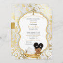 Search for afro girl invitations Silver