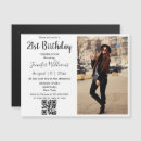 Search for magnet birthday invitations Calligraphy