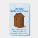 Search for student badges Hall pass