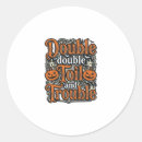 Search for double trouble stickers Halloweenparty