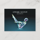 Recherche de posture cartes visite Moderne