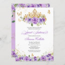 Recherche de purple floral anniversaire invitations Lilas