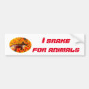 Search for i brake for animals bumper stickers Animal lover