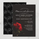Search for burial invitations Elegant