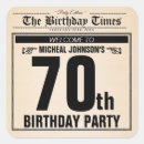 Search for newspaper print stickers Vintage