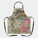 Search for cheshire cat aprons Alice in wonderland
