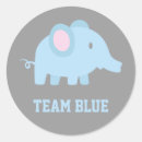 Search for blue elephants stickers Gender reveal