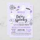 Search for two spooky birthday invitations Halloween 2nd birthday