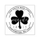 Search for shamrock rubber stamps St patrick's day