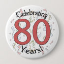 Recherche de 80 ans badges Fête