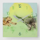 Recherche de dessin animal horloges Sauvage