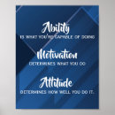 Search for attitude posters Blue