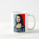 Search for funny mona lisa mugs Smile