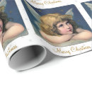 Recherche de anges vintages de noël papier cadeau Étoiles