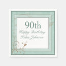 Recherche de vintage floral serviettes Typographie