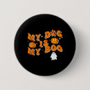 Search for dog skeletons buttons Boo to you