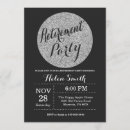 Search for silver retirement invitations Retiring