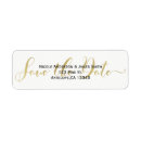 Search for modern save the date return address labels Minimal
