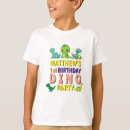 Search for dinosaur birthday kids tshirts For kids