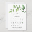 Search for botanical calendar save the dates Heart