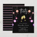Search for toast birthday invitations Gold