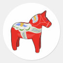 Search for dala horse stickers Dalecarlian