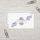 Recherche de fleurs lilas cartes visite Professionnel