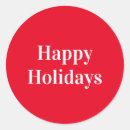 Recherche de noël de joyeux autocollants Blanc