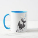 Search for flying birds mugs Blue