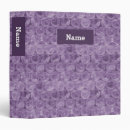 Search for bubble binders Purple