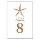 Search for starfish table wedding table cards Elegant