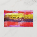 Recherche de peintures acryliques cartes visite Moderne